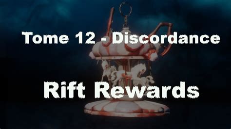 Dead By Daylight Tome 12 Discordance Rift Rewards Youtube