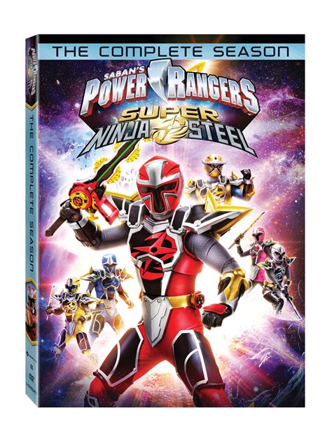 Power Rangers Super Ninja Steel The Complete Series Dvd Announced