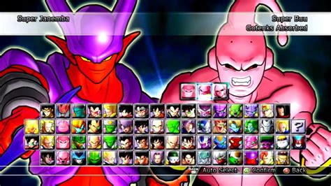 That doesn't mean dragon ball was lacking content, however. DragonBall Raging Blast 2: Super Janemba VS Super Buu ...