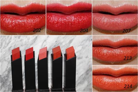 Ysl Slim Glow Matte Lipstick Review Swatches Rouge Pur Couture Vlrengbr