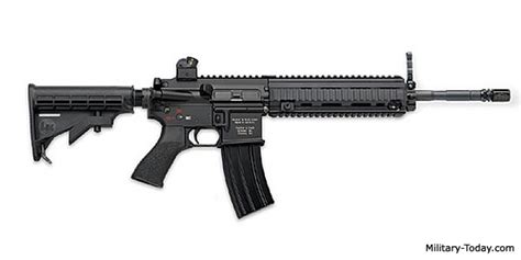 Heckler And Koch Hk416 Assault Rifle Military