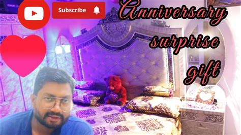 My Wife Surprised Me On 1st Anniversary Room Decoration Karachi Anniversary Couple 2023