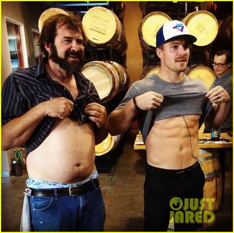 Stephen Amell Makes Movember Better By Flashing His Abs Photo 3238846 Shirtless Photos