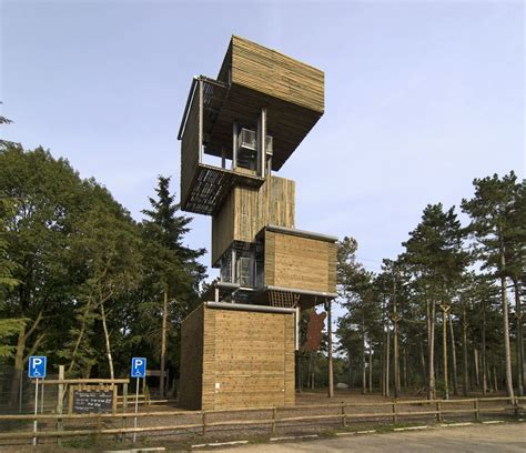 Viewing Tower In Reusel The Netherlands Ateliereen Architecten