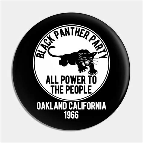 Oakland California Black Panther Party All Power To The People