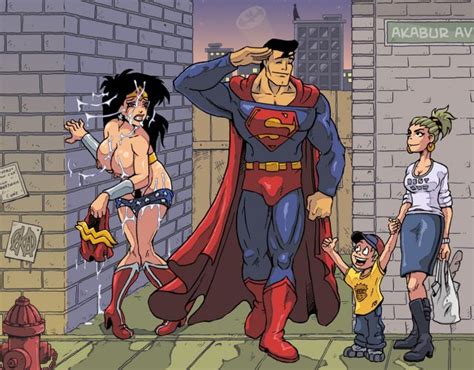 474px x 370px - Superhero Nasty Alley Sex Superman Wonder Woman Hentai | My XXX Hot Girl