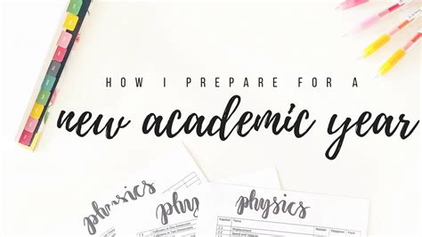 How I Prepare For A New Academic Year Back To School Tips Studytee