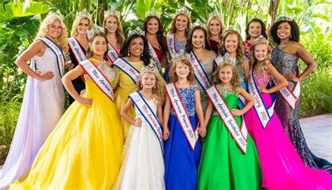 Miss American Coed Pageant 2023 Intermediate Contestants Pageant Planet