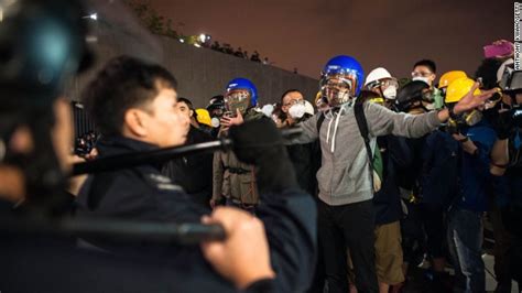 Pro Democracy Protesters Target Hong Kong S Leader