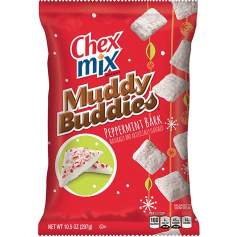 chex mix™ muddy buddies™ peppermint bark snack mix 10 5 oz bag pantry foodtown