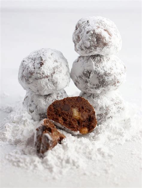 Double Chocolate Snowballs Recipe Chocolate Snowballs Double