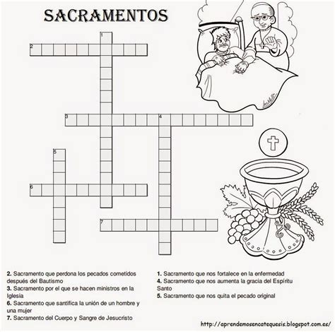 Nos han solicitado reflexiones cristianas para niños sobre la obediencia y pronto subiremos una serie completa sobre este tema. SOPA DE LETRAS SACRAMENTOS: CRUCIGRAMA CON LOS SACRAMENTOS: Juego de los Sacramentos para ...