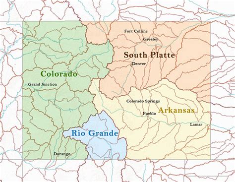 surface water resources colorado water knowledge colorado state university