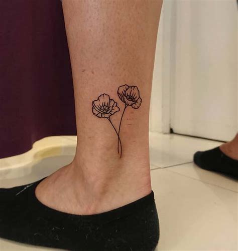 21 Trendy Poppy Tattoo Ideas For Women Page 2 Of 2 Stayglam