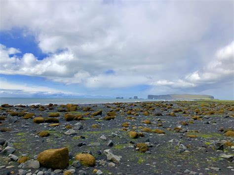 Icelandic Shores Scenic Travel Photos Natural Landmarks