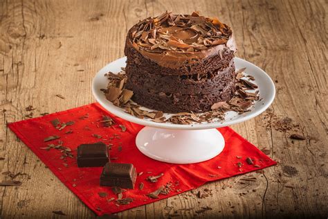 Naked Cake De Brownie Nestl Chocolateria Receitas Nestl