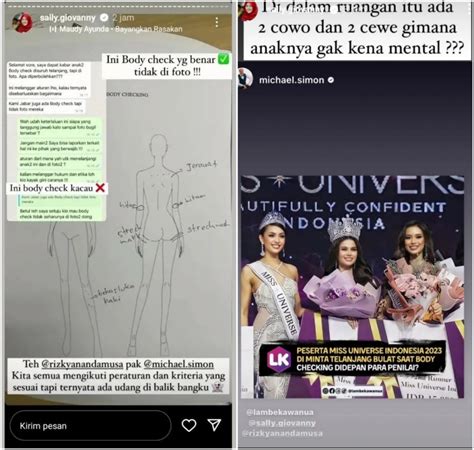 geger finalis miss universe indonesia 2023 diminta telanjang dan difoto saat pengecekan badan