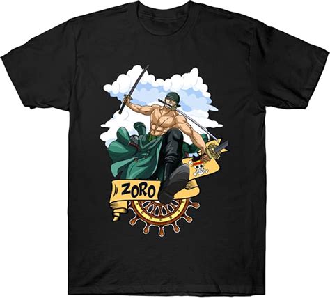 One Piece Anime Roronoa Zoro T Shirt For Men And Women