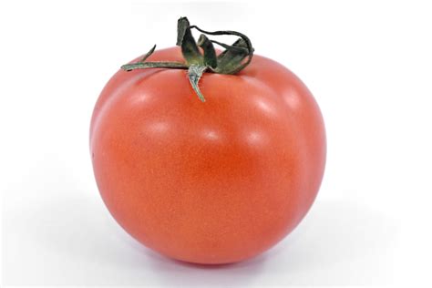 Free Picture Close Up Product Round Single Tomato Whole Healthy