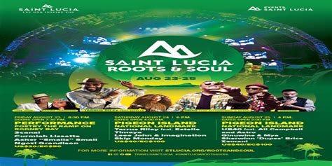 Slta Unveils Roots And Soul Line Up St Lucia News Now