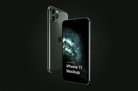 Iphone 11 Pro Mockup Kit Freebie On Behance