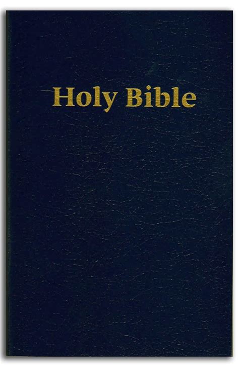 Holy Bible Easy To Read Version Large Print Blue 9781628260359