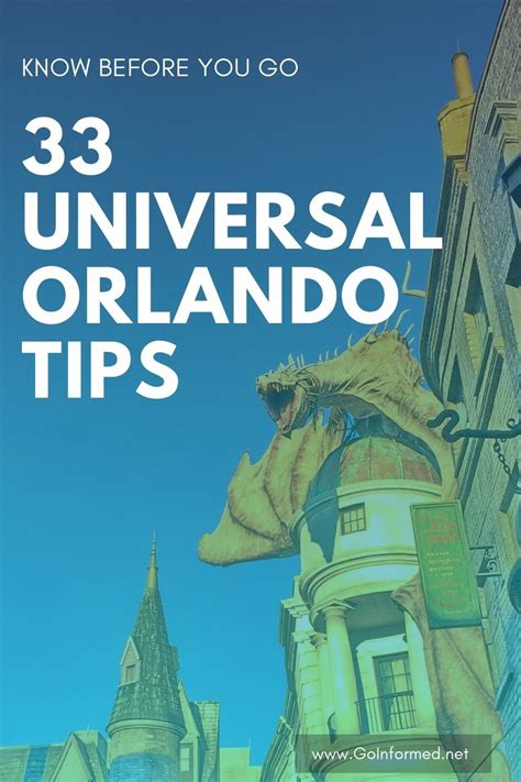 33 Things To Know Before You Visit Universal Orlando Go Informed
