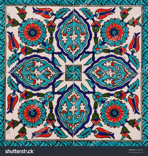 Turkish Artistic Wall Tile Stock Photo Shutterstock