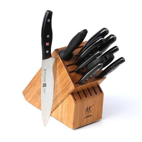 Zwilling Ja Henckels Twin Signature 11 Pc Knife Block Set And Reviews