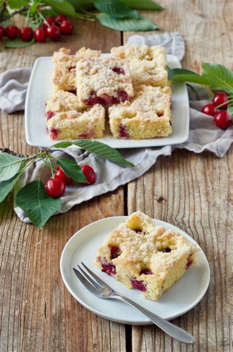 Saftiger Kirschkuchen mit Streusel Rezept
