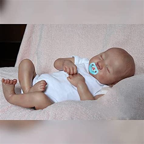 Zero Pam Realistic Reborn Baby Doll Boys Lifelike Sleeping Newborn