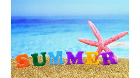 Download 4k Summer Letters Wallpaper