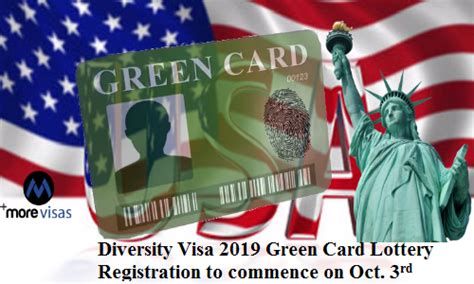 If you receive any email that you have won the green card lottery, don't pay any money, this is nothing but a fraud. Diversity Visa 2019 Green Card Lottery Registration to Commence on Oct. 3rd