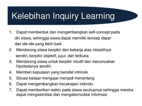 25 Model Pembelajaran Inquiry Learning