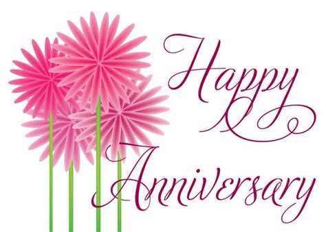 Happy Anniversary Clip Art Flowers