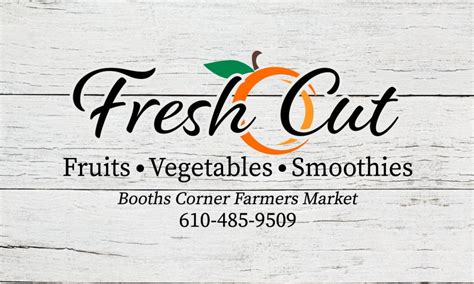 Fresh Cut Booths Corner