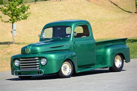 Jeff Davis Built This Super 1950 Ford F 1 Pickup In His Home Shop