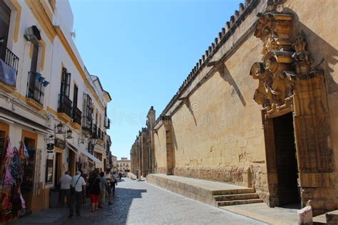 Cordoba Old Town Houses Street In The Historic Center Of Córdoba