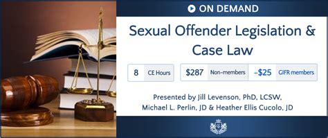 Sexual Offender Legislation And Case Law Global Institute Of Forensic Research