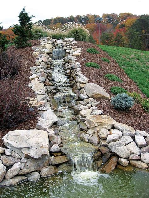 Build your own backyard stream. 03 awesome backyard ponds and water feature landscaping ideas | Waterfalls backyard, Backyard ...
