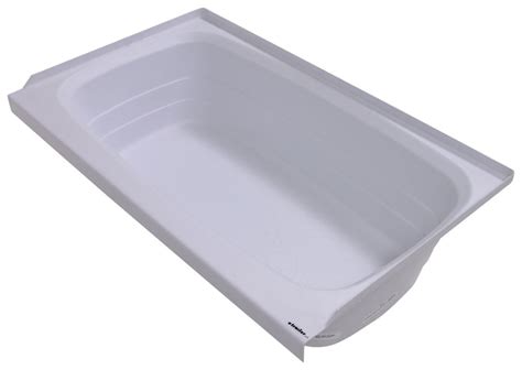 Rv bathtubs, showers and surrounds. Better Bath 24" x 40" RV Bath Tub - Right Drain - White ...