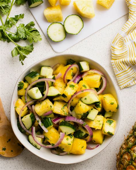 Pineapple Cucumber Salad Kitchn