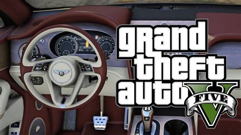 Pc How To Install Car Addons Bentayga Gta V Mod Showcase Youtube