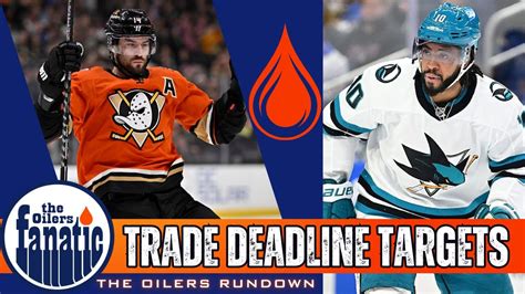 Edmonton Oilers Trade Deadline Targets Youtube