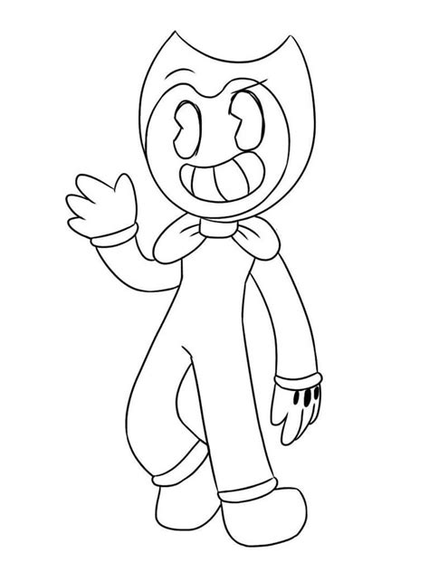 Free Printable Bendy Coloring Pages Pdf Coloringfolder The Best Porn