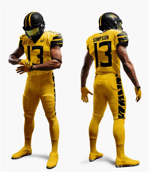 Custom Football Uniform Design 2 All Pro Team Sports