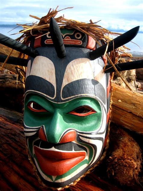 large shaman mask  ryan morin  mondo trading