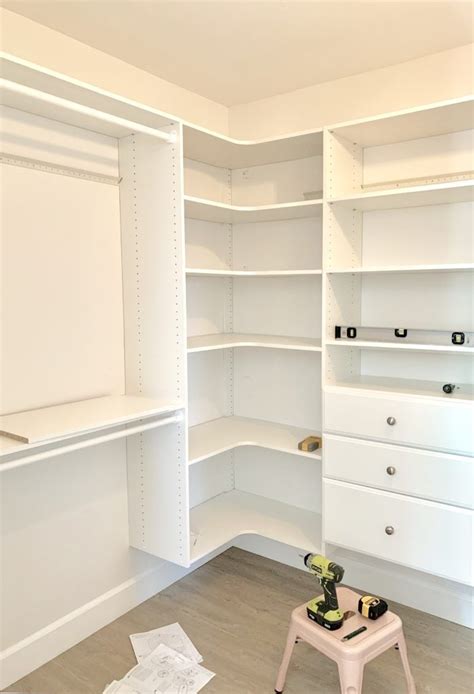 Diy Ikea Closets In Our Master Using Billy Bookcases Artofit