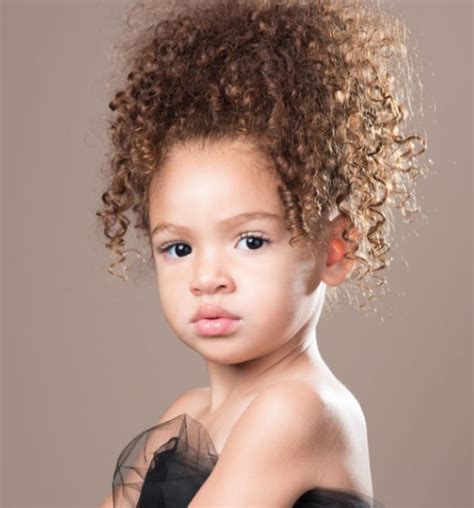 30 Hairstyles For Mixed Toddlers With Curly Hair Fashionblog