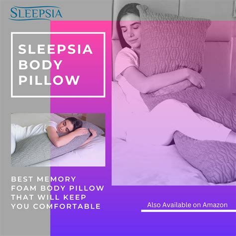 Best Memory Foam Body Pillow That Will Keep You Comfortable